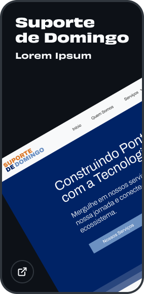 Preview do site Suporte de Domingo